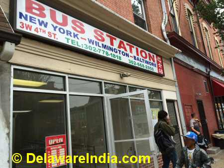 Chinatown Bus Station in Wilmington DE