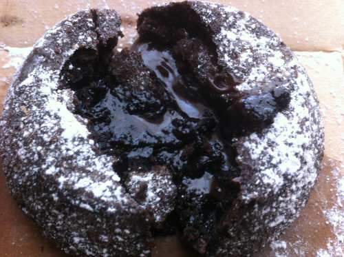 Domion's Chocolate Crunch Lava Cake - Image © DelawareIndia.com