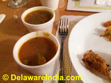 Godavari Wilmington Rasam & Chennai Sambar