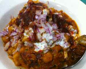 Indian Curry Kitchen Samosa Chaat