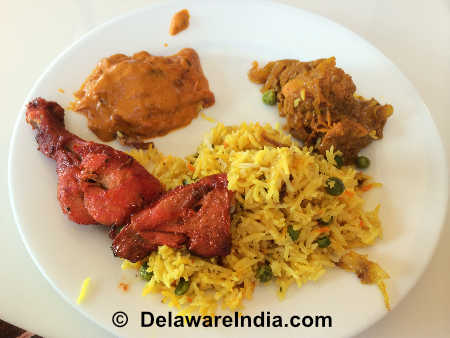 Indian Sizzler Newark Biryani & Entrees © DelawareIndia.com