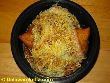 Everest Foods Samosa Chaat © DelawareIndia.com