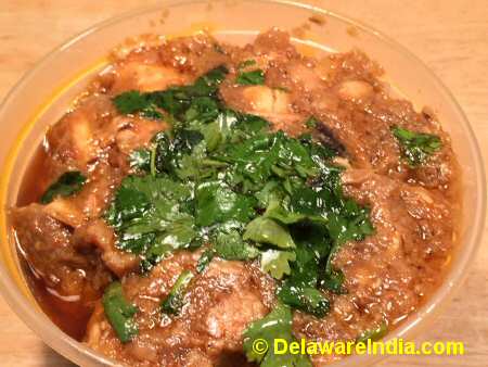 Lasani Halal Chicken Karahi © DelawareIndia.com