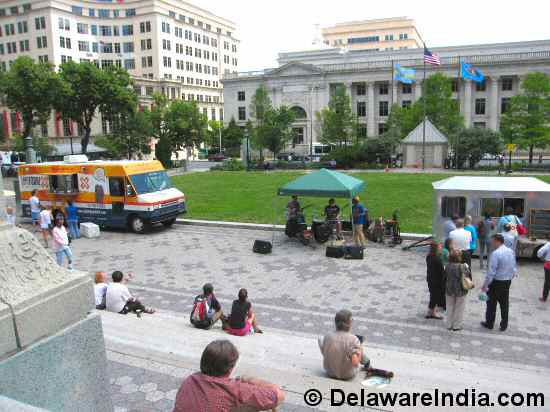 Food Trucks at Rodney Square Wilmington