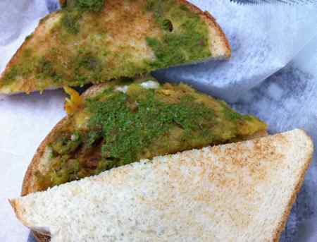 Scrumptious Bombay Grilled Sandwich © DelawareIndia.com