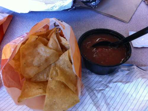 cantina burrito steak Taco Bell Nachos with Salsa - Image © DelawareIndia.com