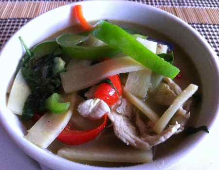 Thai Green Curry with Chicken