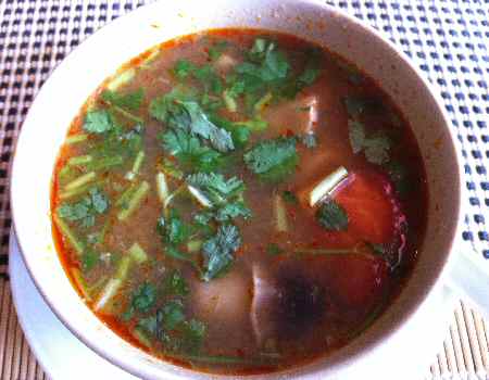 Tom Yum Chicken Soup